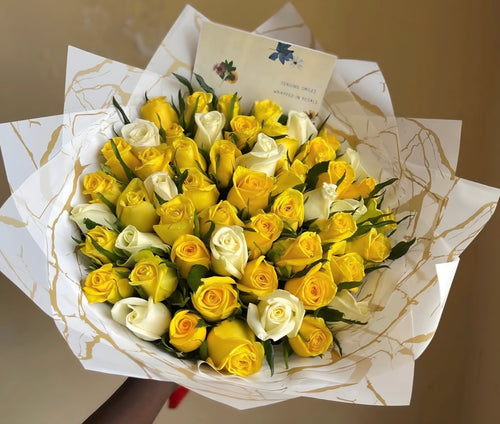 50YELLOW & WHITE